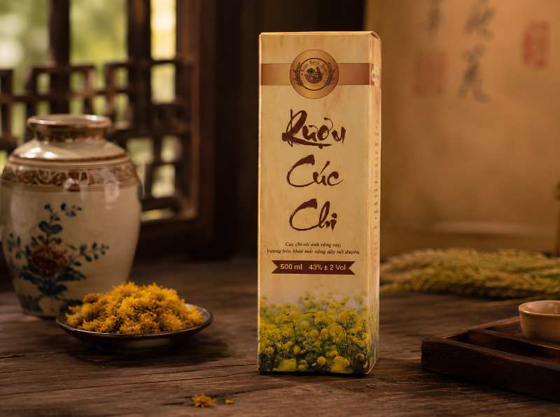 Rượu Cúc Chi Tiến Vua